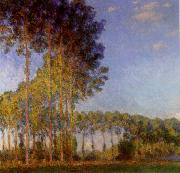 Poplars on the banks of the River Epte, Claude Monet